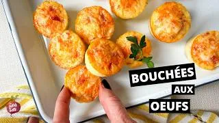 Miniature : BOUCHÉES AUX OEUFS protéinées (air fryer ou four)