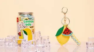 Miniature : 🍋🍉 TUTO Kit Pschiiit : le bag charm Lemonade 🍉🍋