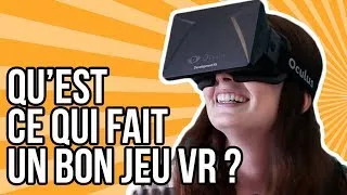 Miniature : Qu'est ce qui fait un bon jeu VR ?