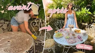 Miniature : J’ai redonné vie à cette vieille table + Tea Time 🫖