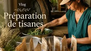 Miniature : Tisanes artisanales, comment ça se fait vraiment•Silent vlog/ Slow Living