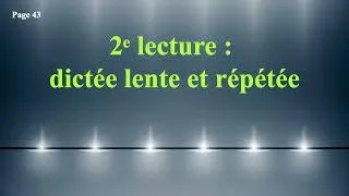 Miniature : Dictée d’environ 100 mots avec l’imparfait