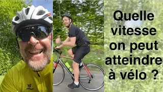 Miniature : VLOG-EXO : Quelle vitesse maximum à vélo ?