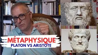 Miniature : Métaphysique : Platon et Aristote