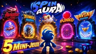 Miniature : 🎰 J'ai TESTÉ 5 MINI-JEUX sur SPINAURA : lequel paye le PLUS ?