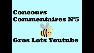 Miniature : •Concours Commentaires n°5 ~ Gros lots Youtube• [OUVERT]