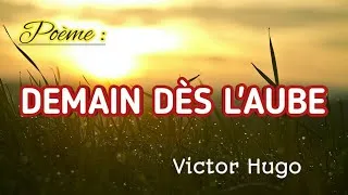 Miniature : Poème :" Demain dès l'aube " écrit par Victor Hugo