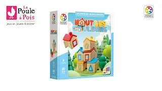 Miniature : Haut les Couleurs de SmartGames, jeu de logique et de construction pour les enfants de 3 à 7 ans