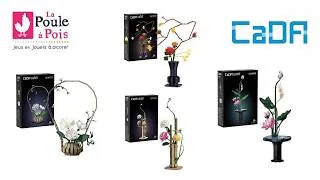 Miniature : Art floral CaDA - fleurs briques de construction