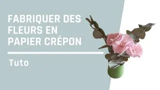 Miniature : Tuto DIY Comment faire des fleurs en papier crépon