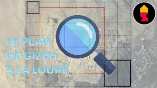 Miniature : LE PLAN DES 3 PYRAMIDES DE GIZEH A LA LOUPE 👁️⃤      1/
