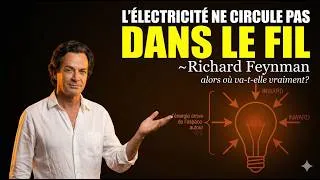 Miniature : L’électricité ne circule PAS dans le fil | Richard Feynman