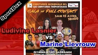Miniature : Championnat du monde IKL Full Contact - LASNIER Ludivine vs LIEVROUW Marine - [BOXING VIDEO]
