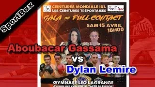 Miniature : GASSAMA Aboubacar vs LEMIRE Dylan - FULL FIGHT [BOXING VIDEO]