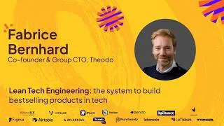 Miniature : Lean Tech Engineering: the system to build bestselling products in tech - Fabrice Bernhard