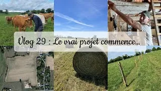 Miniature : VLOG 29 | Le vrai projet commence… 🌿