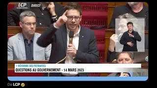 Miniature : Le Président et le député Clouet à l'Assemblée