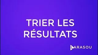Miniature : 6- Trier les résultats et personnaliser un composant