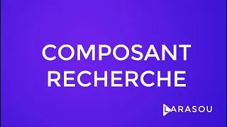 Miniature : 5- Les composants de recherche
