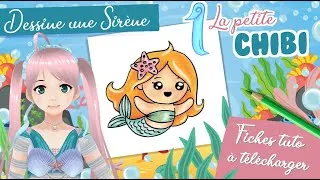 Miniature : Dessine une petite Sirène Chibi (1)