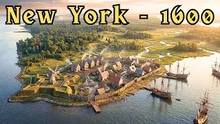Miniature : À quoi ressemblait New York dans les années 1600 (reconstitution par IA)