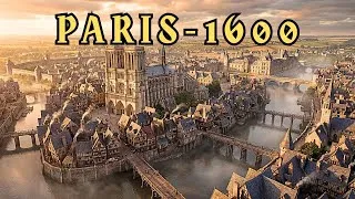 Miniature : À quoi ressemblait PARIS dans les années 1600 (reconstruction par IA)
