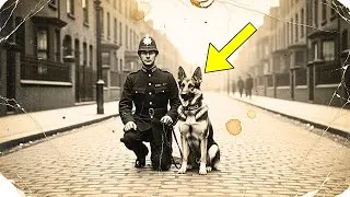 Miniature : Cette photo de 1913 du chien policier semblait normale — jusqu'à ce que sa mission soit révélée