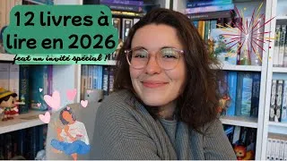 Miniature : 12 livres à lire en 2026 (ft. un invité spécial) ✅🗓️