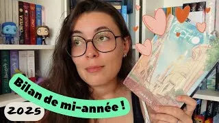 Miniature : Bilan de mi-année 2025 | Book Freak Out Tag 🥇📚