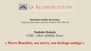 Miniature : Nathalie Heinich : Pierre Bourdieu, son œuvre, son héritage ambigu