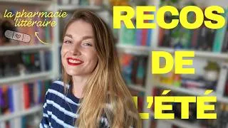 Miniature : 10 LIVRES POUR L’ÉTÉ ☀️📚 | La pharmacie littéraire : quelle lecture pour quel symptôme ?