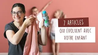 Miniature : 7 articles qui évoluent avec votre enfant 👶 - Écologique & Économique !