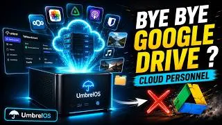 Miniature : Bye bye Google Drive ? UmbrelOS transforme un PC en cloud personnel !