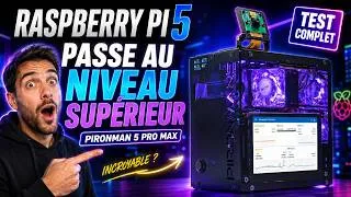 Miniature : J’ai transformé mon Raspberry Pi 5 en mini PC avec le PironMan 5 Pro Max de sunfounder ! + Bonus