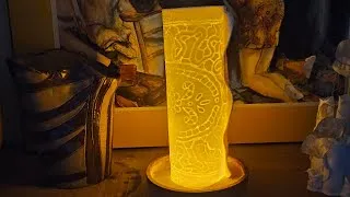 Miniature : Faire une lampe en porcelaine papier