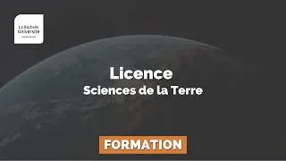 Miniature : Licence Sciences de la Terre - La Rochelle Université