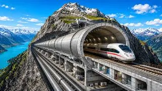 Miniature : Inside the World's Longest Railway Tunnel: How Switzerland Drilled Through the Alps