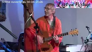 Miniature : Scène ouverte  du 14 avril 2026 à l'Art en Partage (Vertheuil 33)