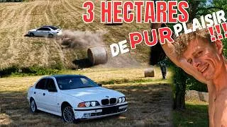 Miniature : La petite nouvelle en DRIFT dans le champ ! 525 TDS