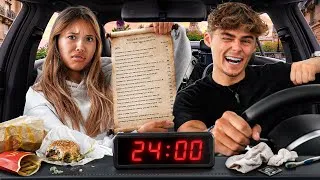 Miniature : 24H ENFERMÉS DANS UNE VOITURE AVEC LAMEUFDUFOND ?! (On n'a pas seulement dormi ensemble…)