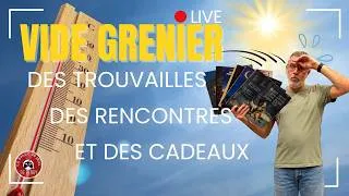 Miniature : 🥵 CANICULE en VIDE-GRENIER ! Des VINYLES, JEUX VIDÉO, CD et de Superbes CADEAUX 🎁🔥