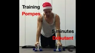 Miniature : Training pompes 5 minutes débutant