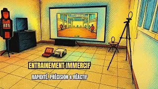 Miniature : Solution d’entraînement Laser Immersif – Rapidité, Précision & réactif