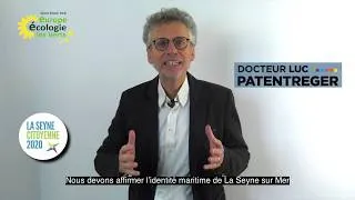 Miniature : LUC PATENTREGER, candidat pour une ville culturelle.