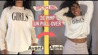 Miniature : Upcycling : je donne une american touch a mon pull !