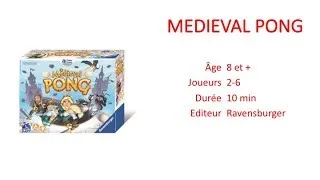 Miniature : Test du jeu Medieval Pong
