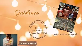 Miniature : Tirage d'oracles de décembre 2025