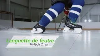 Miniature : Patins de hockey Ribcor Titanium de CCM - Exclusif à La Source | La Source du Sport