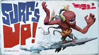 Miniature : Surf's Up ! | Quick, Dumb and Dirty Sculpting | ZBrush / Core | La Spatule du Futur