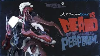 Miniature : ZBrush Core is dead but my license is perpetual | 3D Sculpting from scratch |  La Spatule du Futur
